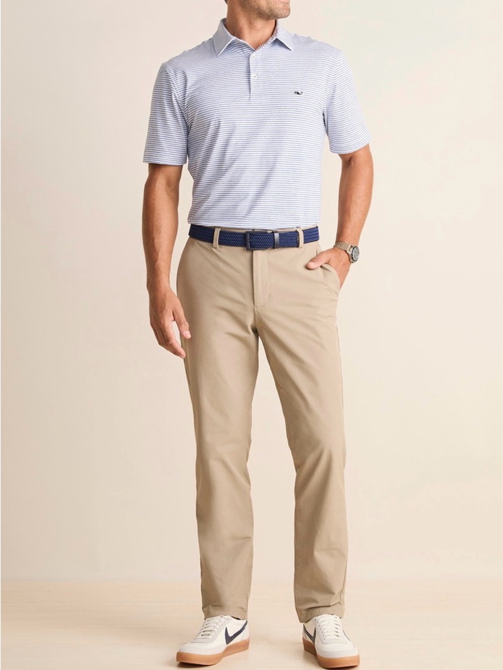 Vineyard Vines Men’s Breaker Pant in tan new with tags 36x32